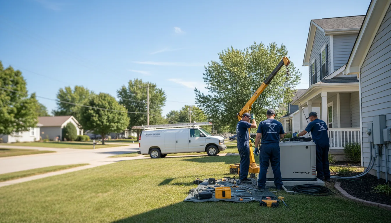 Generator Installation in Bluffton, AR near me